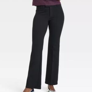 NWT A New Day High-Rise Flare Ponte Trousers - 12
